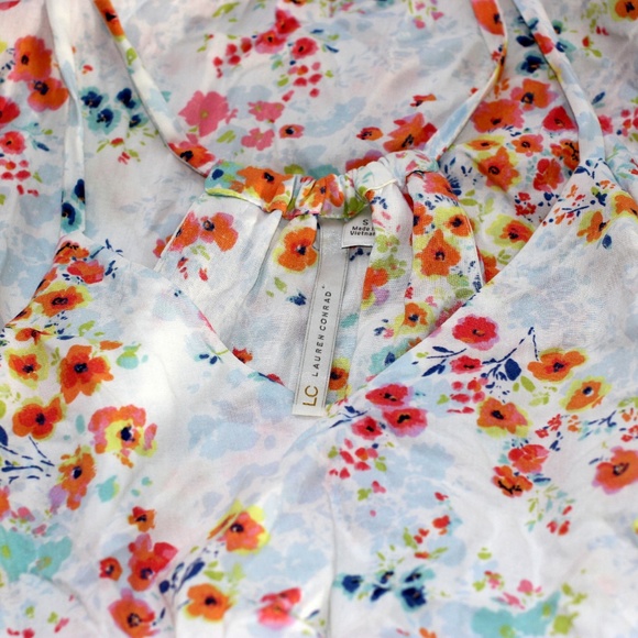 LC Lauren Conrad Floral Spring Palete Maxi Dress - Picture 4 of 6